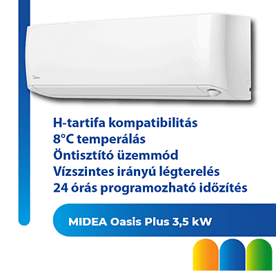 Midea MOP2-12-SP Oasis Plus R32 3,5KW Midea MOP2-12-SP Oasis Plus R32 3,5KW