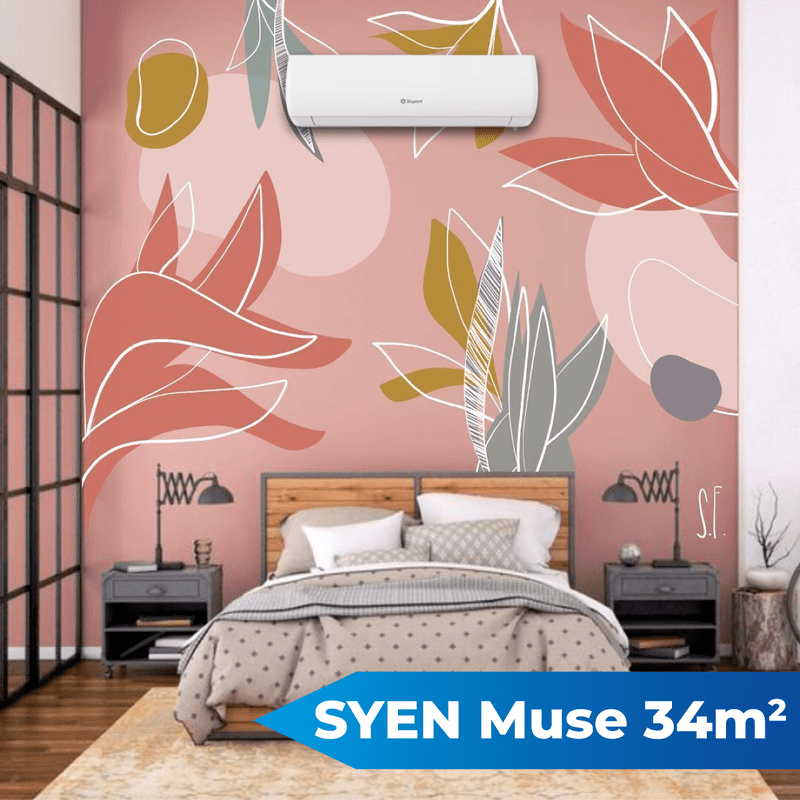 Syen Muse klíma 34 m²-es helyiségbe 5,2 kW